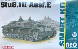 Plastikowy model niemieckiego działa pancernego StuG.III Ausf.E do sklejania w skali 1:35 z firmy Dragon nr 6818