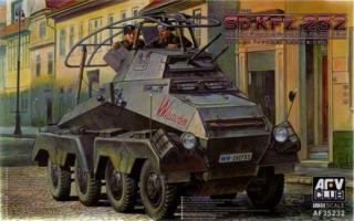 Plastikowy model niemieckiego samochodu pancernego Sd.Kfz. 232 do sklejania w skali 1:35 z firmy AFV Club nr 35232