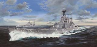 Plastikowy model okrętu krążownika HMS Hood - Trumpeter 03710