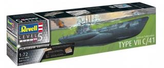 Plastikowy model okrętu podwodnego Typ VIII C/41 do sklejania 1:72 Revell 05163