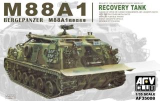 Plastikowy model opancerzonego wozu M88A1 Bergepanzer do sklejania w skali 1:35 z firmy AFV Club nr AF35008