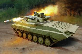 Plastikowy model pojazdu BMP-2M Berezhok 1:35 Trumpeter 09558