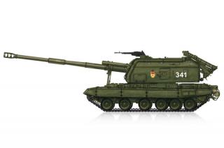 Plastikowy model radzieckiej samobieżnej haubicy 2S19-M1 do sklejania w skali 1:72 z firmy Hobby Boss nr 82927