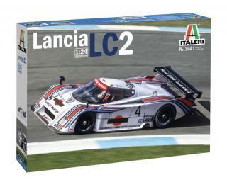 Plastikowy model samochodu Lancia LC2 do sklejania 1:24 Italeri 3641