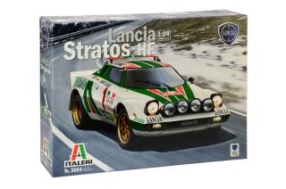 Plastikowy model samochodu Lancia Stratos 1:24 Italeri 3654