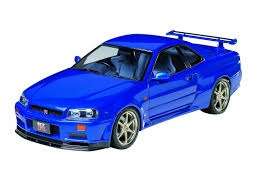 Plastikowy model samochodu Nissan Skyline GT-R V-Spec do sklejania w skali 1:24 z firmy Tamiya nr 24210