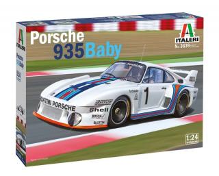 Plastikowy model samochodu Porsche 935 Baby do sklejania w skali 1:24 z firmy Italeri nr 3639
