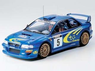 Plastikowy model samochodu Subaru Impreza WRC 99 do sklejania w skali 1:24 z firmy Tamiya nr 24218