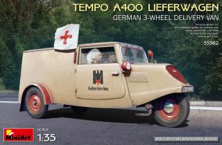 Plastikowy model samochodu Tempo A400 Lieferwagen 1:35 MiniArt 35382