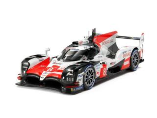 Plastikowy model samochodu wyścigowego Toyota Gazoo Racing TS050 Hybrid do sklejania w skali 1:24 z firmy Tamiya nr 24349