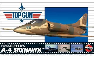 Plastikowy model samolotu A-4 Skyhawk Top Gun do sklejania w skali 1:72 z firmy Airfix nr A00501