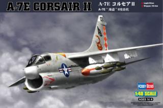 Plastikowy model samolotu A-7E Corsair II do sklejania 1:48 Hobby Boss 80345