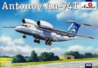 Plastikowy model samolotu An-74T 1:144 Amodel 1434