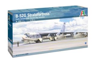 Plastikowy model samolotu B-52G Stratofortress do sklejania 1:72 Italeri 1451