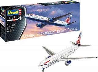 Plastikowy model samolotu Boeing 767-300ER do sklejania Revell 03862 w skali 1:144