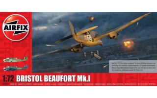 Plastikowy model samolotu Bristol Beaufort Mk.I do sklejania 1:72 Airfix A04021