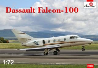 Plastikowy model samolotu Dassaulf Falcon-100 1:72 Amodel 72330
