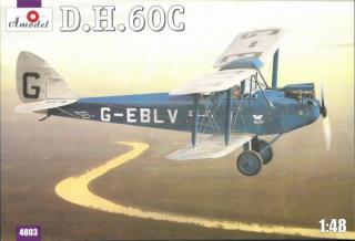 Plastikowy model samolotu De Havilland DH.60C 1:48 Amodel 4803
