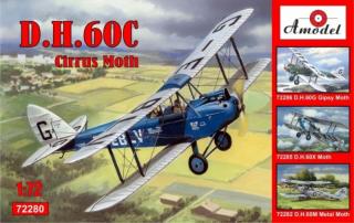 Plastikowy model samolotu De Havilland DH.60C 1:72 Amodel 72280