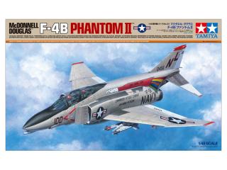 Plastikowy model samolotu F-4B Phantom II do sklejania Tamiya 61121 skala 1:48