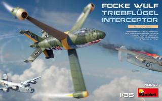 Plastikowy model samolotu Focke Wulf Triebflugel Interceptor 1:35 MiniArt 40002