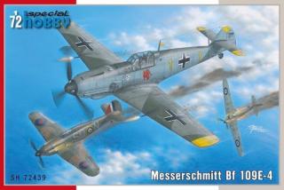 Plastikowy model samolotu Messerschmitt Bf 109E-4 1:72 Special Hobby 72439