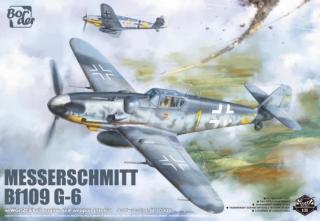 Plastikowy model samolotu Messerschmitt Bf109 G-6 do sklejania 1:35 Border BF-001