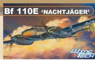 Plastikowy model samolotu myśliwskiego Bf 110E Nachtjager do sklejania w skali 1:48 z firmy Dragon nr 5566