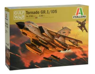 Plastikowy model samolotu myśliwskiego Tornado Gr.1/IDS (Gulf War) do sklejania w skali 1:48 z firmy Italeri nr 2783