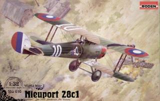 Plastikowy model samolotu Nieuport 28c1 1:32 Roden 616