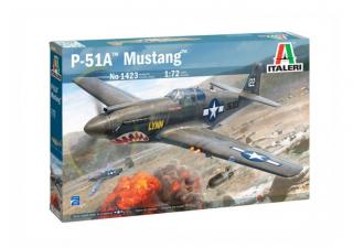 Plastikowy model samolotu P-51A Mustang 1:72 Italeri 1423