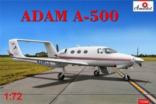 Plastikowy model samolotu pasażerskiego Adam A500 1:72 Amodel 72350