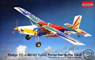Plastikowy model samolotu Pilatus PC-6/B2-H2 Turbo Porter 1:48 Roden 444