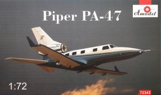 Plastikowy model samolotu Piper PA-47 1:72 Amodel 72343