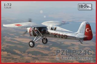 Plastikowy model samolotu PZL P.24G do sklejania 1:72 nr 72525