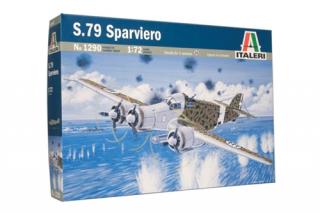 Plastikowy model samolotu S.79 Sparviero do sklejania w skali 1:72