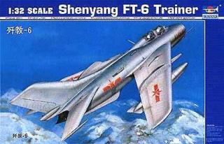 Plastikowy model samolotu Shenyang FT-6, model Trumpeter 02208