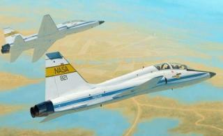 Plastikowy model samolotu T-38C Talon (NASA) do sklejania w skali 1:48 z firmy Trumpeter nr 02878