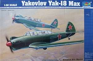Plastikowy model samolotu YaK 18max Trumpeter 02213