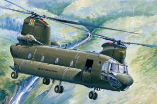 Plastikowy model śmigłowca CH-47a Chinook do sklejania w skali 1:48 Hobby Boss nr 81772
