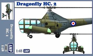 Plastikowy model śmigłowca Dragonfly HC.2 1:48 AMP 48003
