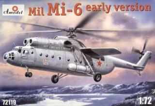 Plastikowy model śmigłowca Mil Mi-6 1:72 Amodel 72119