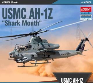 Plastikowy model śmigłowca USMC AH-1Z Shark Mouth do sklejania w skali 1:35 z firmy Academy nr 12127