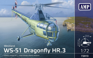 Plastikowy model śmigłowca Westland WS-51 Dragonfly HR.3 1:72 AMP 72013