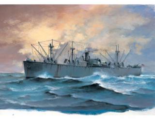 Plastikowy model statku SS Jeremiah O Brien do sklejania w skali 1:700 Trumpeter nr 05755