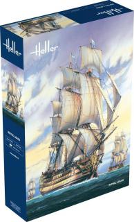 Plastikowy model statku żaglowego Le Royal Louis do sklejania w skali 1:200 z firmy Heller nr 80892
