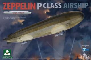 Plastikowy model sterowca Zeppelin P do sklejania 1:350 Takom 6002