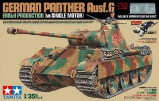 Plastikowy model Tamiya 30055 czołgu Panther G do sklejania