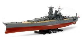 Plastikowy model Tamiya 78030 okrętu Yamato do sklejania w skali 1/350