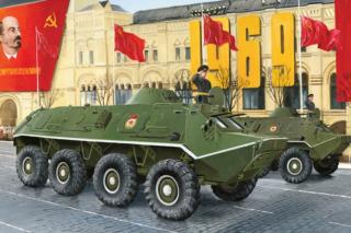 Plastikowy model transportera BTR-60PB do sklejania w skali 1:35 z firmy Trumpeter nr 01544